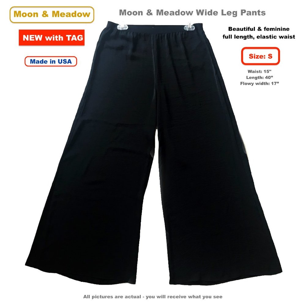 Moon & Meadow Wide Leg Pants - NEW with TAG
